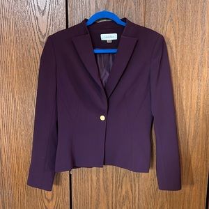 Calvin Klein blazer. Deep purple.